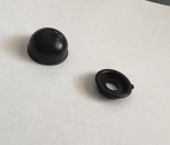 zakrycie śrub M-6 CZARNE